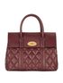 Mulberry Quilted Bayswater, front view